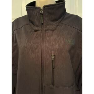 The North Face WindWall Jacket Mens L Black Soft Shell Full Zip Gorpcore Outdoor